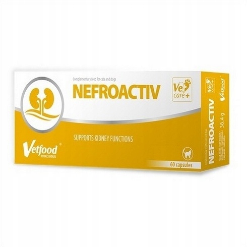 Vetfood NefroActiv 120 kaps.