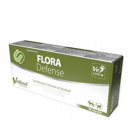 Vetfood flora defense 60 kaps